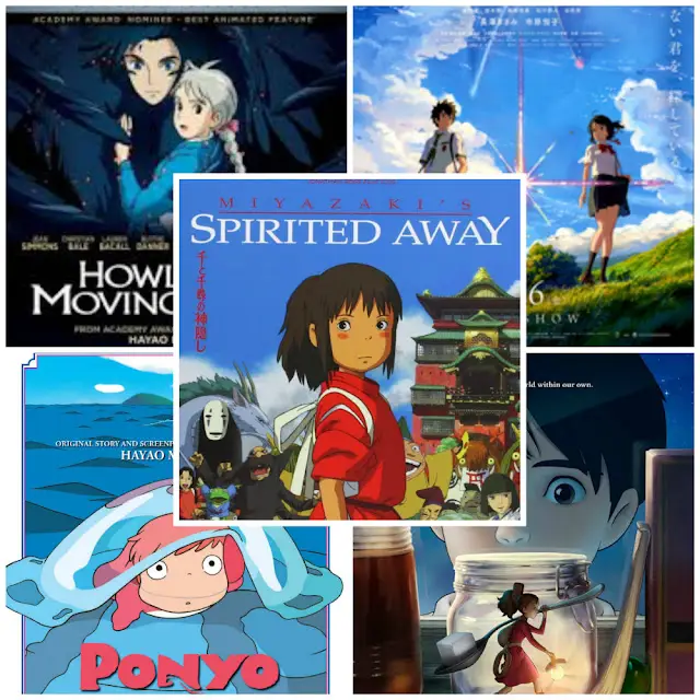 Pilihan Film Anime Berbagai film anime yang bisa diakses secara online