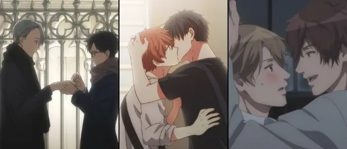 Poster beberapa film anime dengan grafis yang bagus