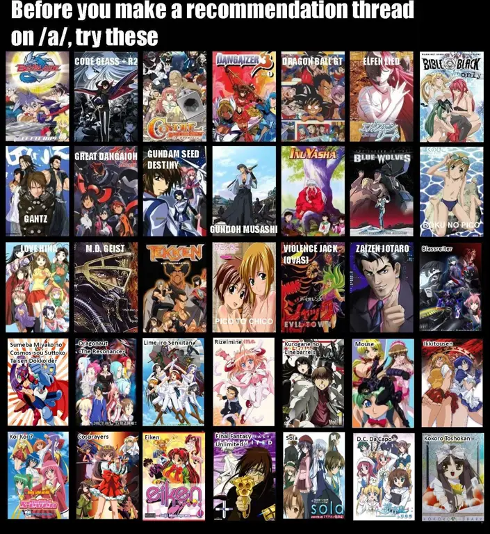 Gambar-gambar dari film anime populer