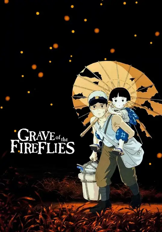 Adegan dari film Grave of the Fireflies