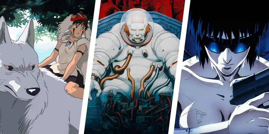 Gambar kolase poster anime movie rekomendasi
