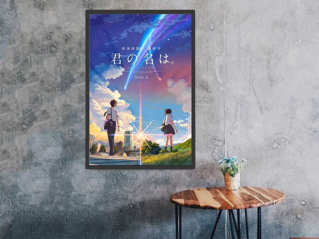 Poster film Your Name.