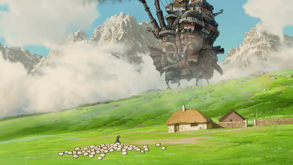Gambar sampul album soundtrack film Howl's Moving Castle
