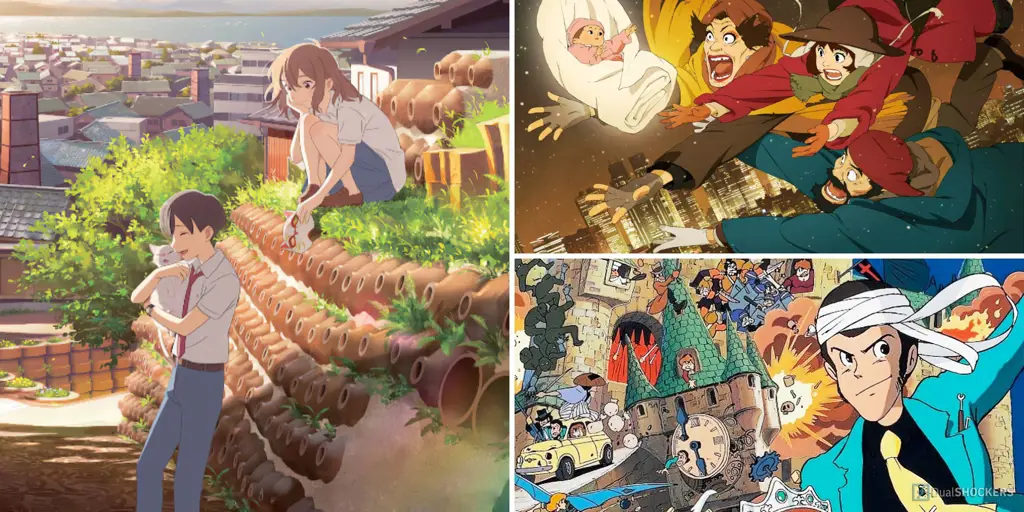 Poster-poster film anime komedi terbaik